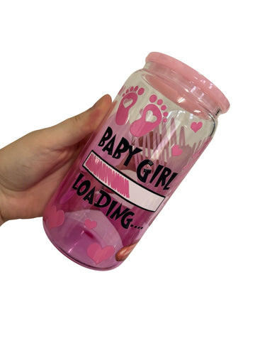 Baby Girl Loading Ombré Libbey Cup