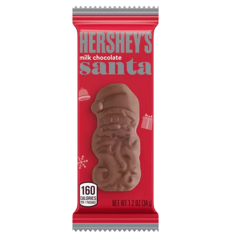 Hershey's Milk Chocolate Santa 34g (USA)