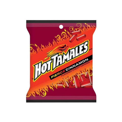 Hot Tamales Fierce Cinnamon Chewy Candy Bag 141g
