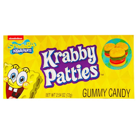 Spongebob Squarepants Gummy Krabby Patties 72g