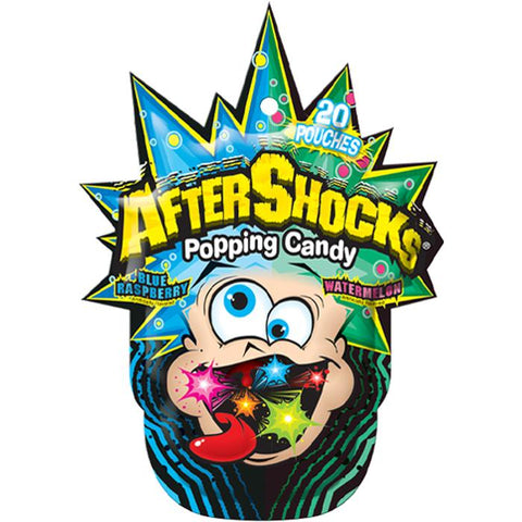 Aftershocks Popping Candy Blue Raspberry & Watermelon 30g