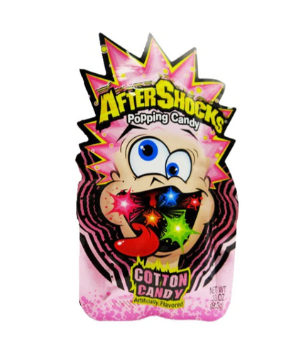 Aftershocks Popping Candy Cotton Candy 