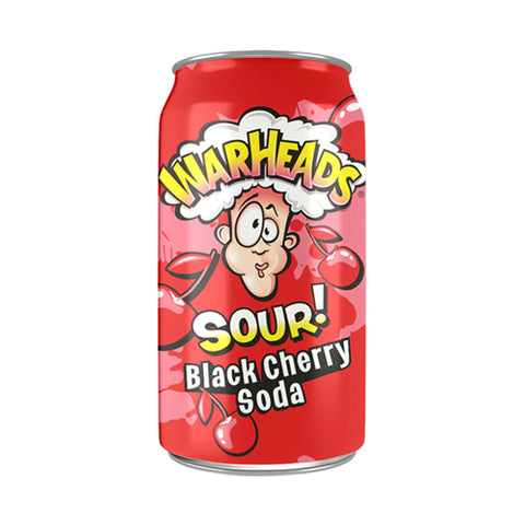 Warheads Black Cherry Soda 355ml