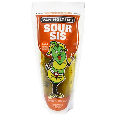Van Holten's Pickle In A Pouch Sour Sis
