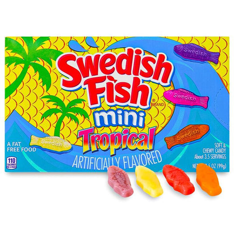 Swedish Fish Mini Tropical 99g